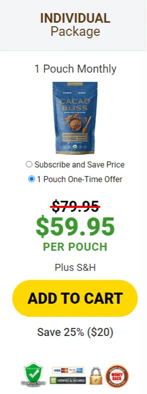 Cacao Bliss 1 Pouch