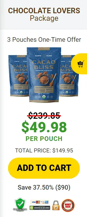 Cacao Bliss - 3 Pouch